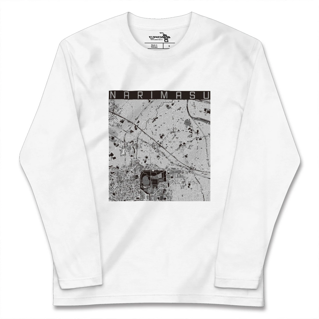 【成増(東京都)】地図柄ロングスリーブTシャツ