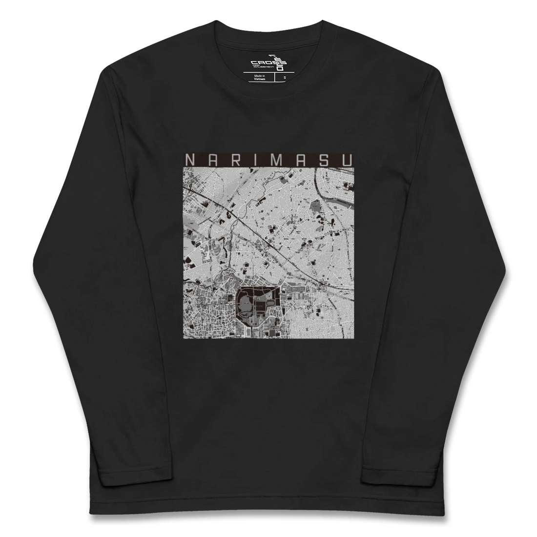 【成増(東京都)】地図柄ロングスリーブTシャツ