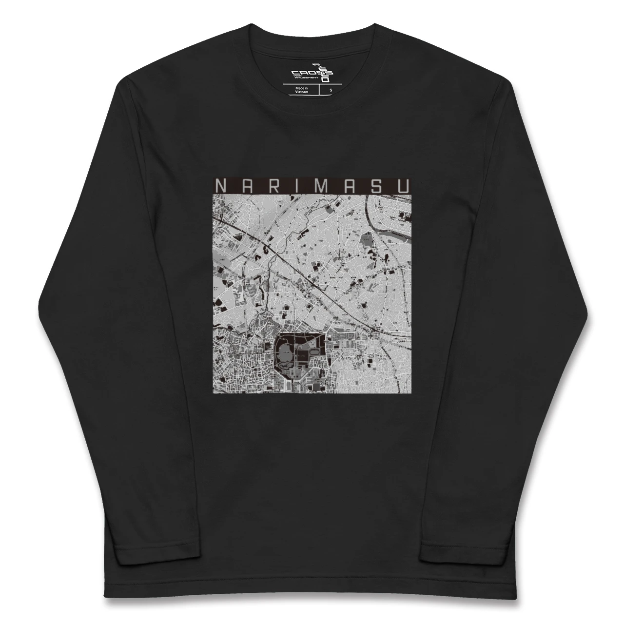 【成増(東京都)】地図柄ロングスリーブTシャツ