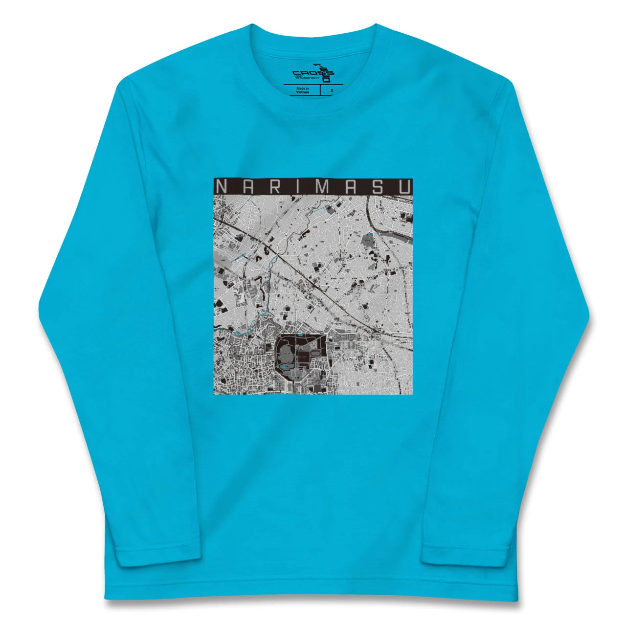 【成増(東京都)】地図柄ロングスリーブTシャツ