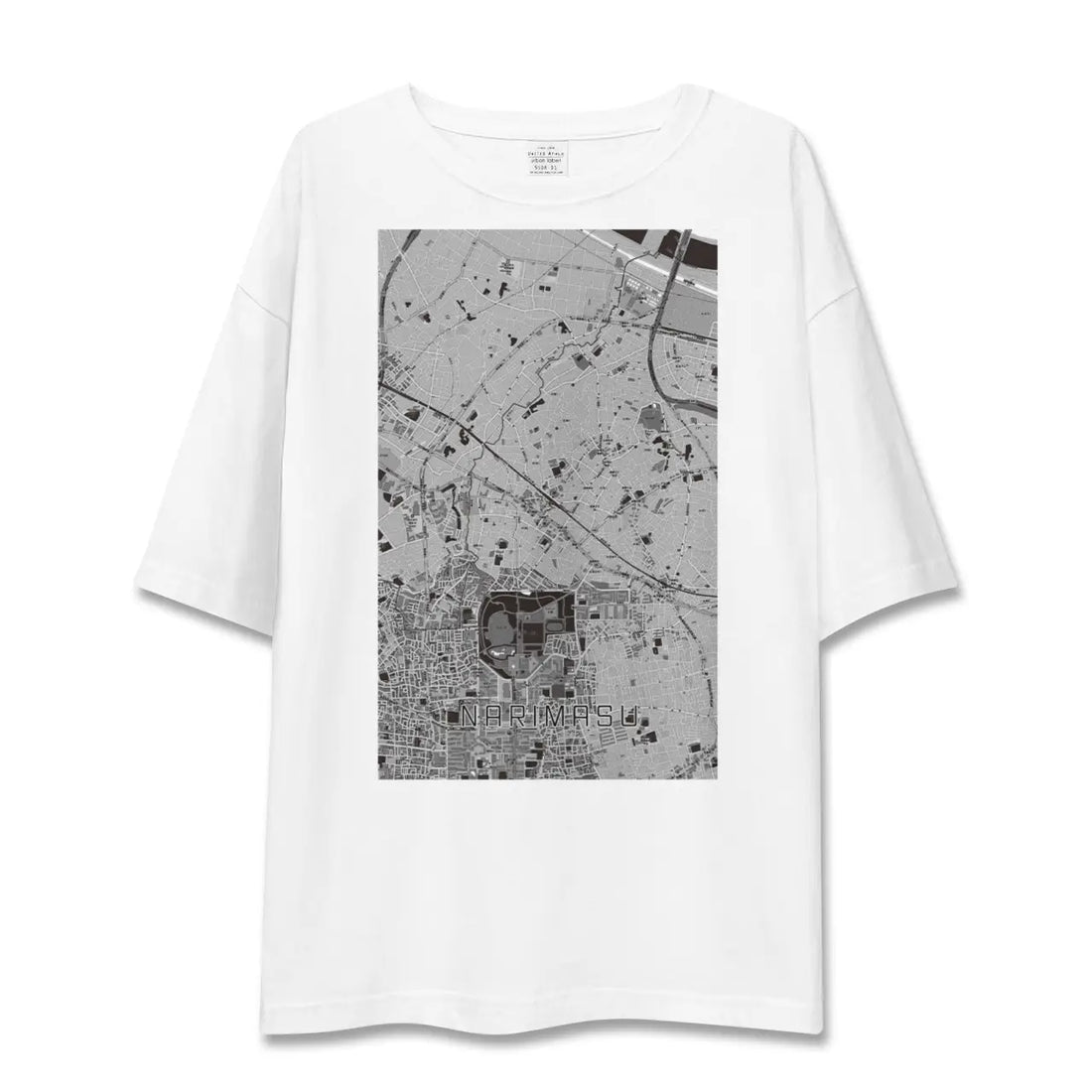 【成増(東京都)】地図柄ビッグシルエットTシャツ