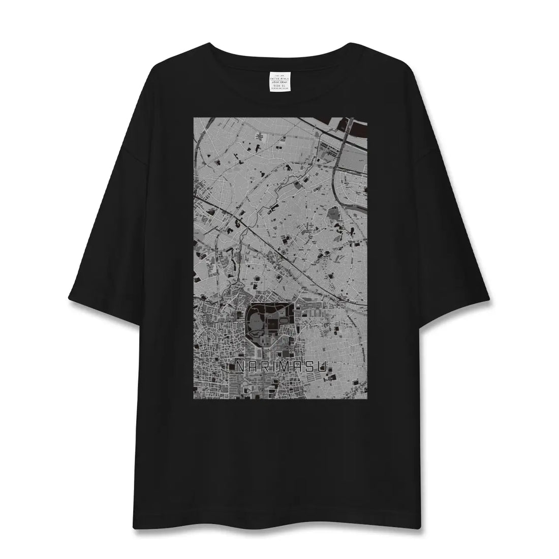 【成増(東京都)】地図柄ビッグシルエットTシャツ