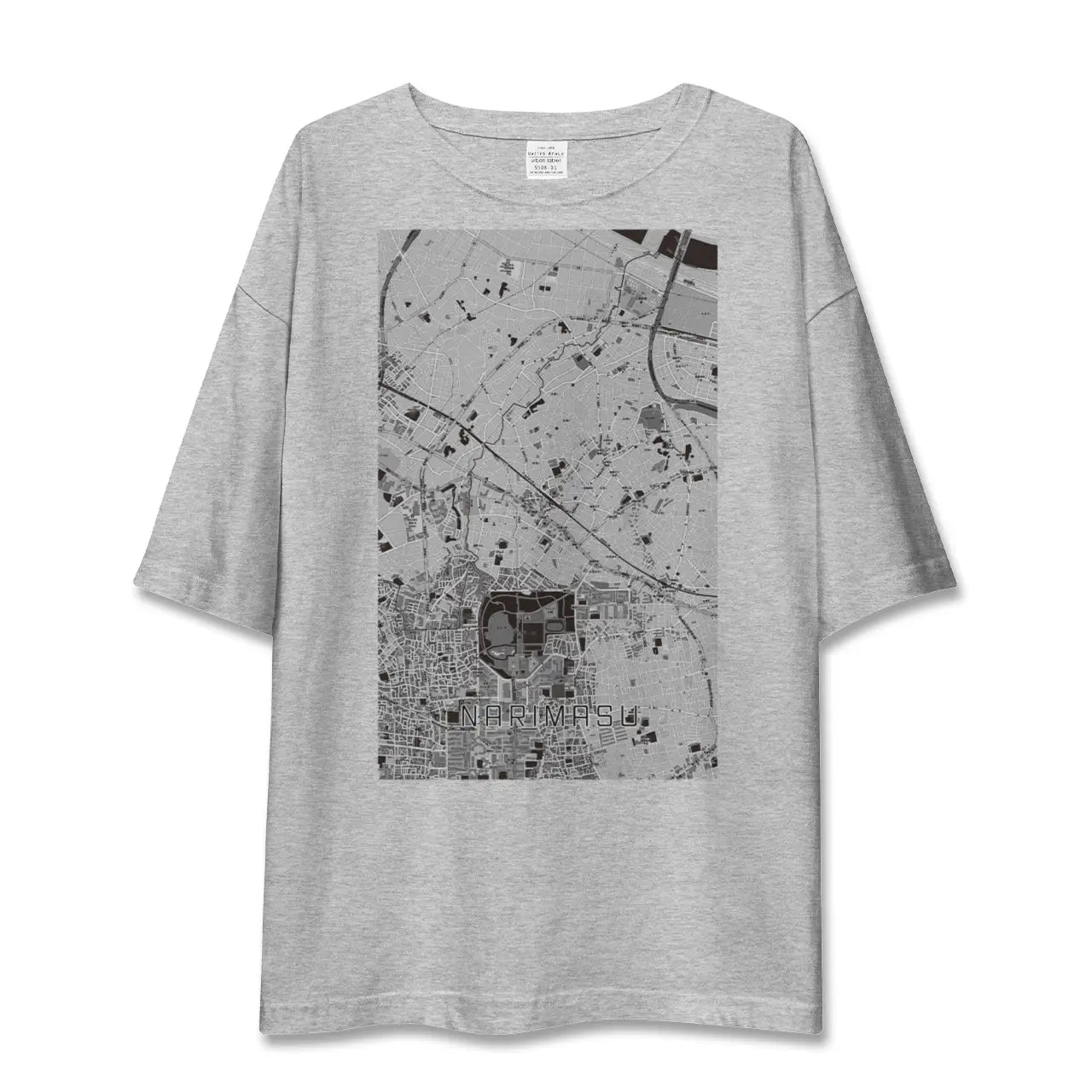 【成増(東京都)】地図柄ビッグシルエットTシャツ