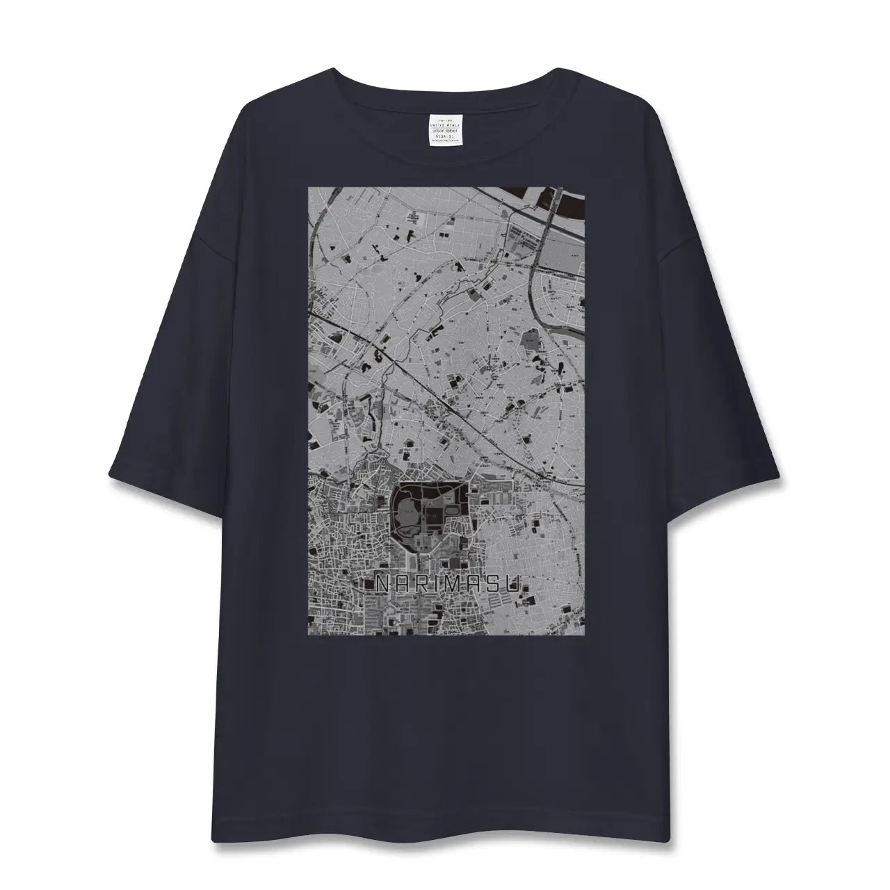【成増(東京都)】地図柄ビッグシルエットTシャツ