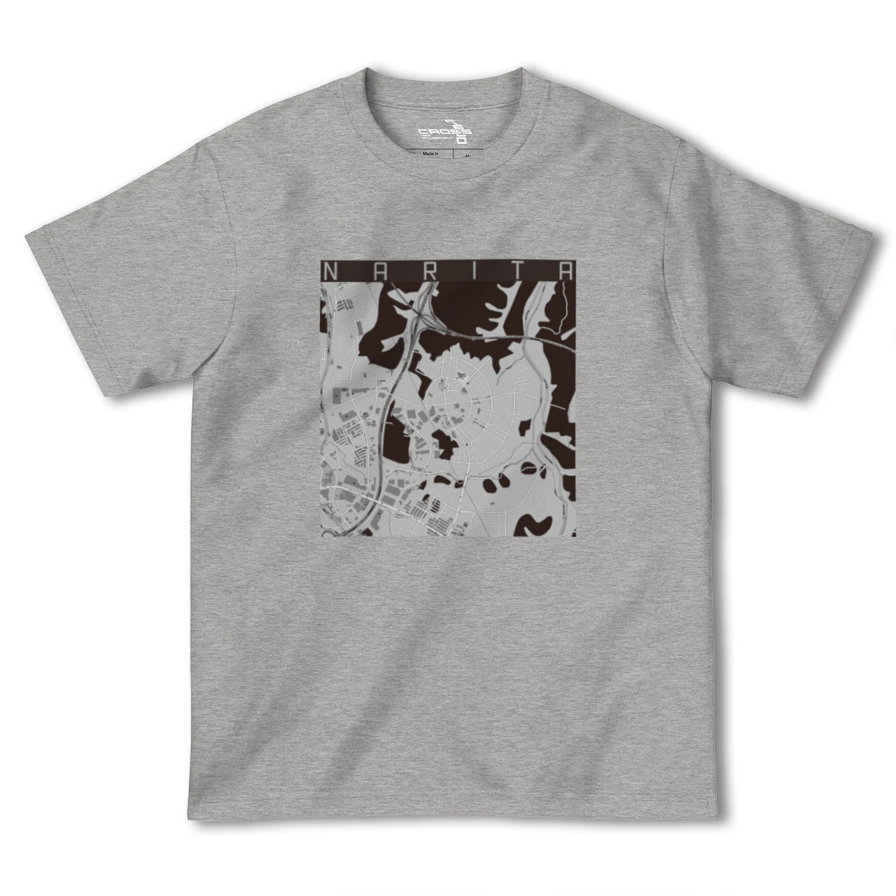 【成田(宮城県)(宮城県)】地図柄ヘビーウェイトTシャツ