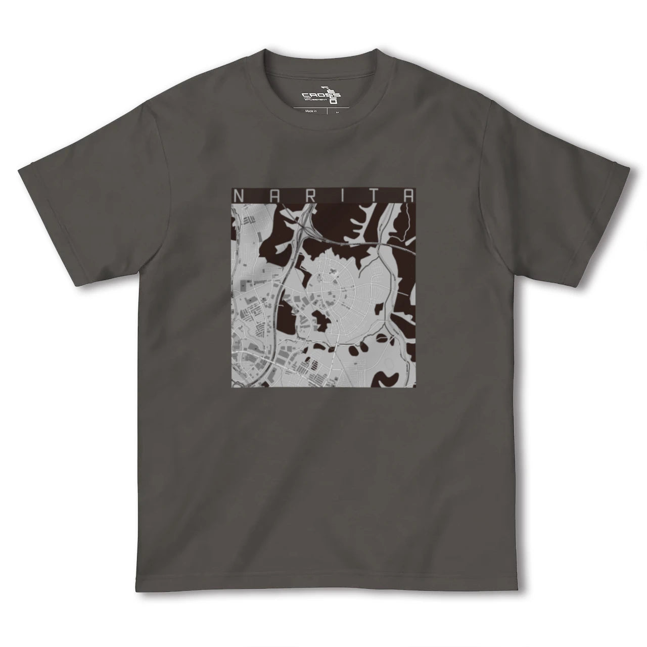 【成田(宮城県)(宮城県)】地図柄ヘビーウェイトTシャツ