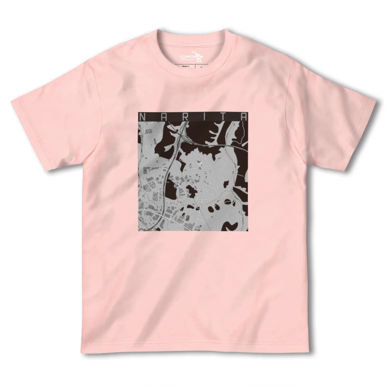 【成田(宮城県)(宮城県)】地図柄ヘビーウェイトTシャツ