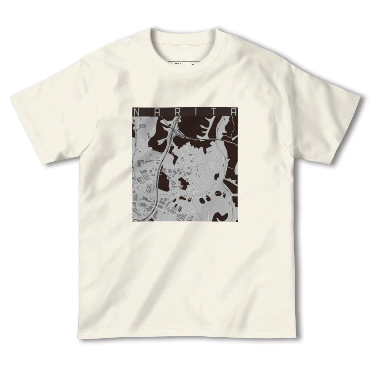 【成田(宮城県)(宮城県)】地図柄ヘビーウェイトTシャツ