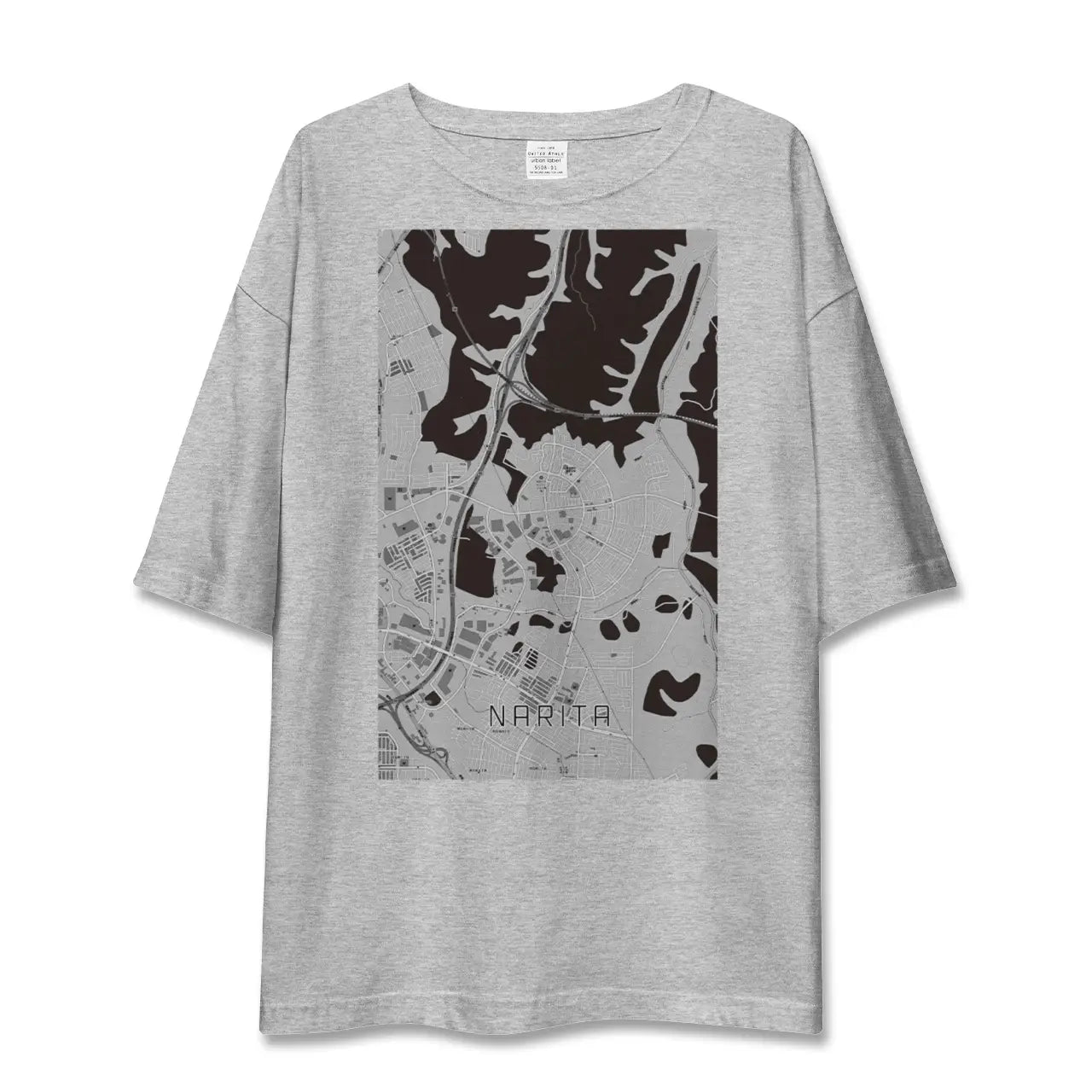 【成田(宮城県)(宮城県)】地図柄ビッグシルエットTシャツ