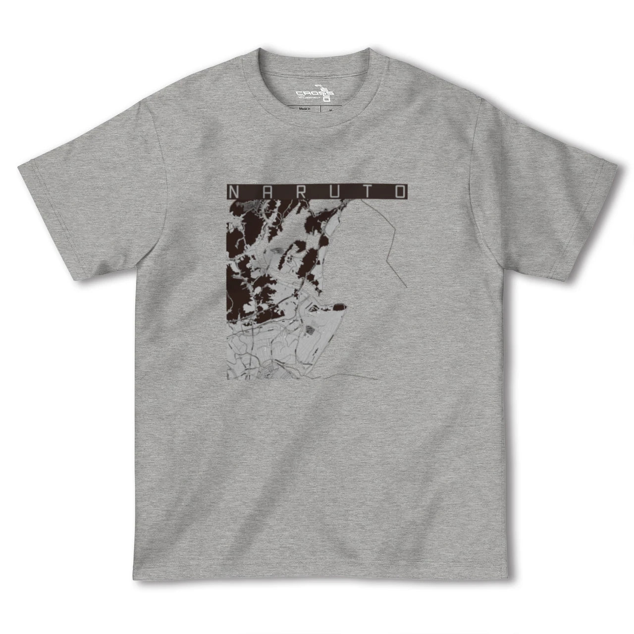 【鳴門(徳島県)】地図柄ヘビーウェイトTシャツ