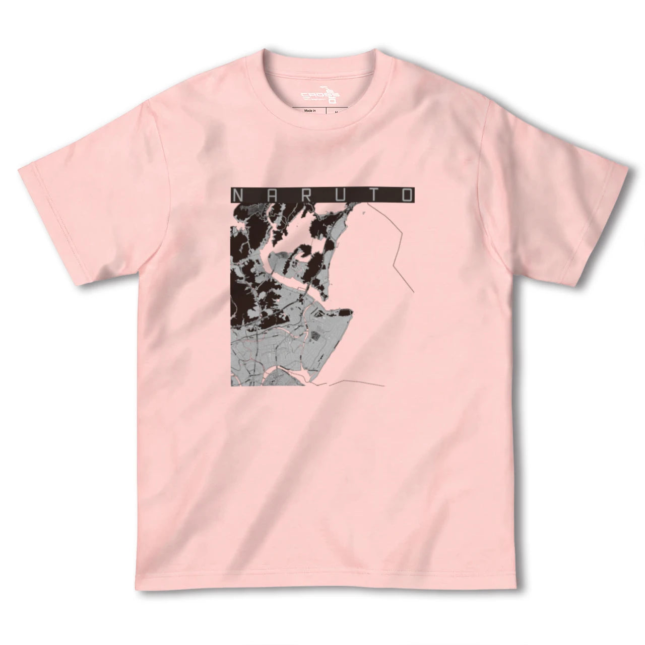 【鳴門(徳島県)】地図柄ヘビーウェイトTシャツ
