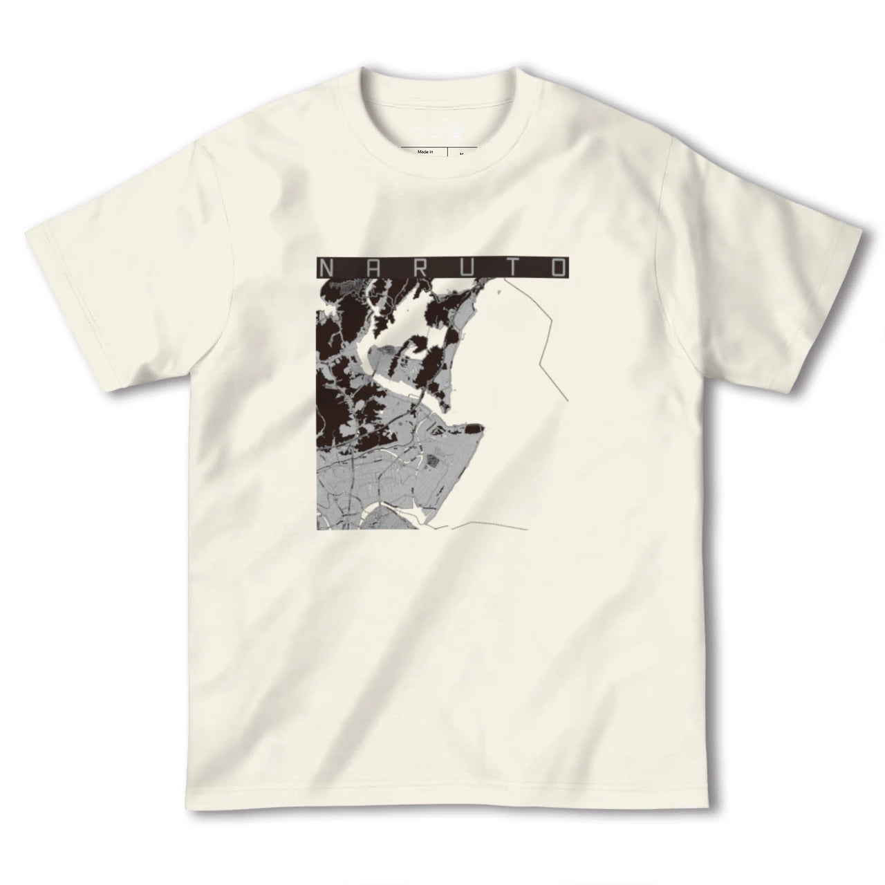 【鳴門(徳島県)】地図柄ヘビーウェイトTシャツ