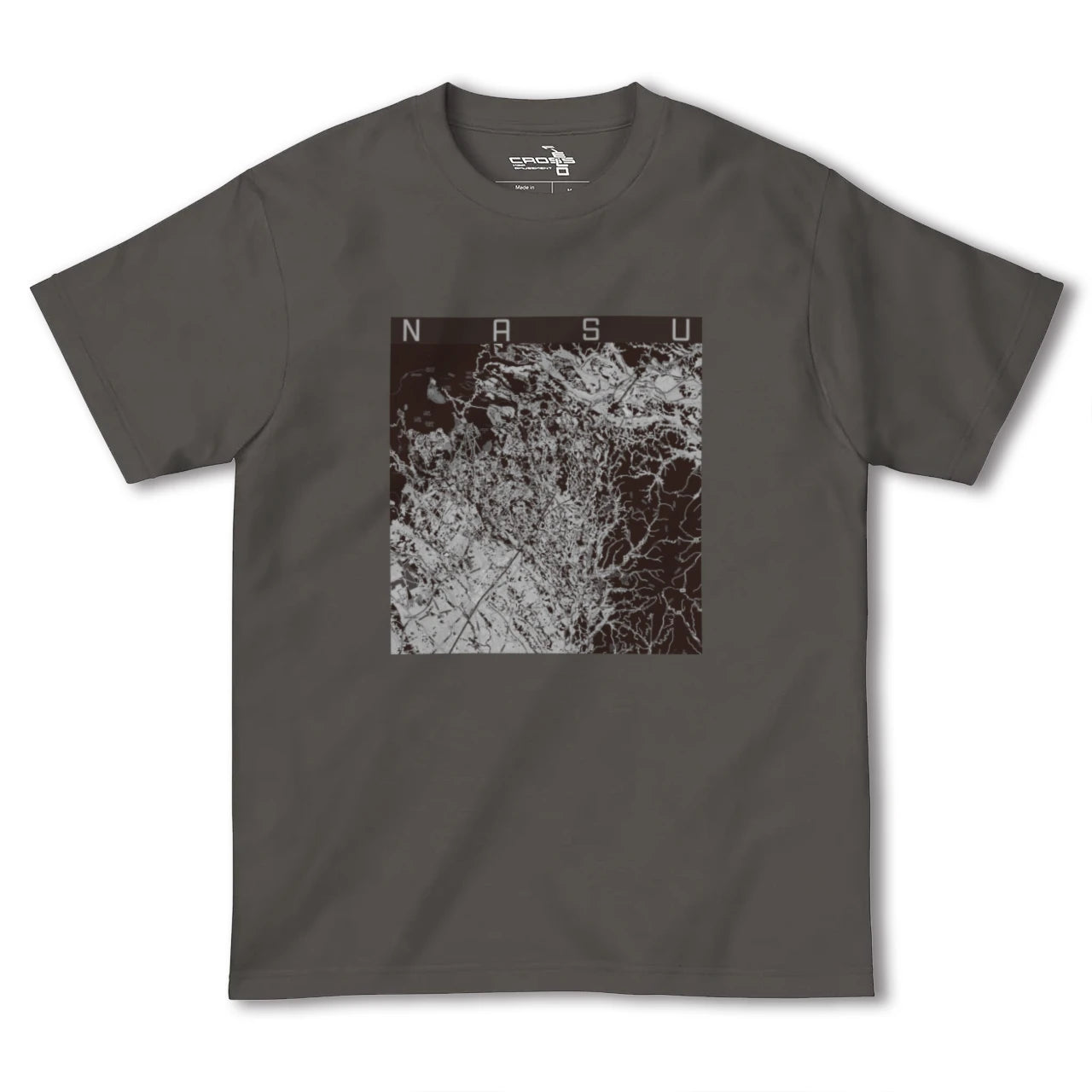 【那須(栃木県)】地図柄ヘビーウェイトTシャツ