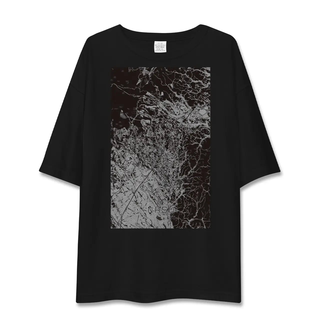 【那須(栃木県)】地図柄ビッグシルエットTシャツ