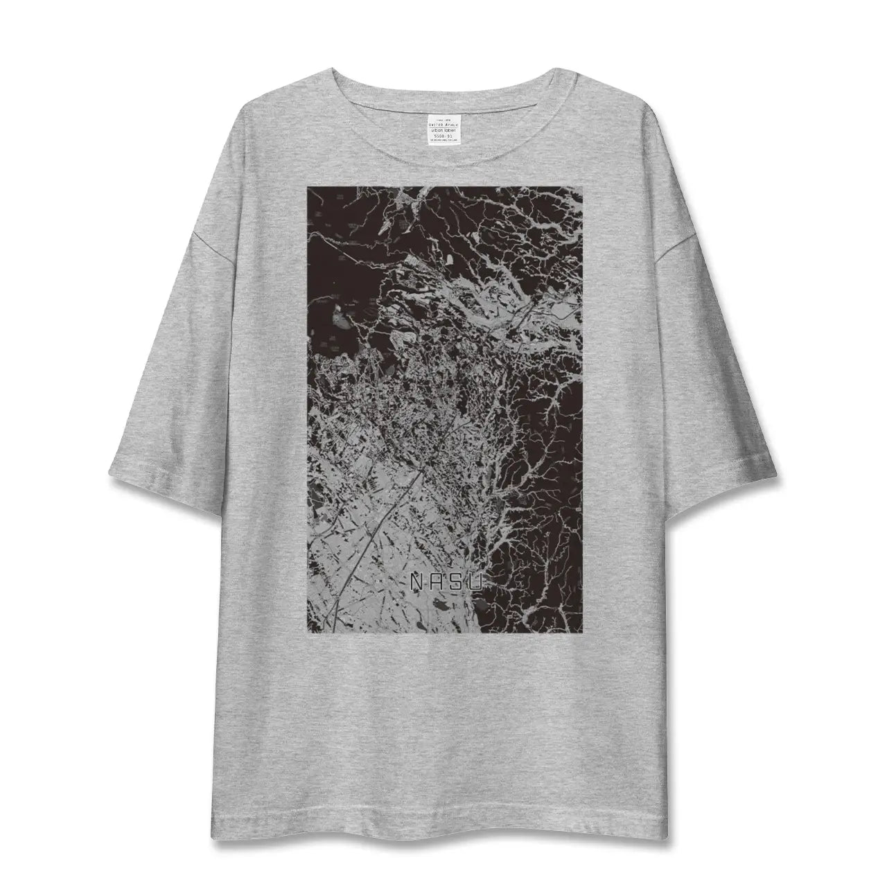 【那須(栃木県)】地図柄ビッグシルエットTシャツ