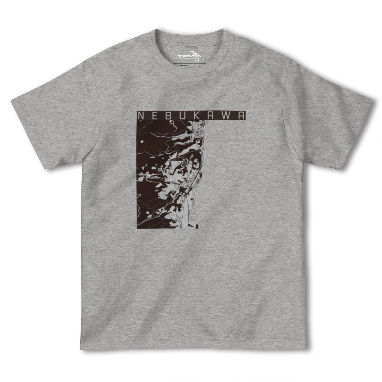 【根府川(神奈川県)】地図柄ヘビーウェイトTシャツ