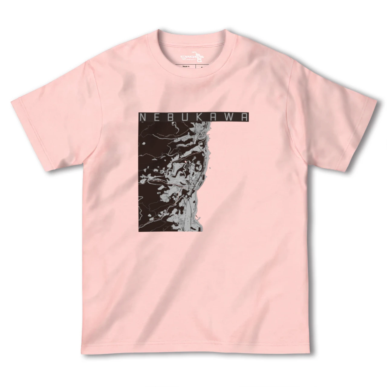 【根府川(神奈川県)】地図柄ヘビーウェイトTシャツ