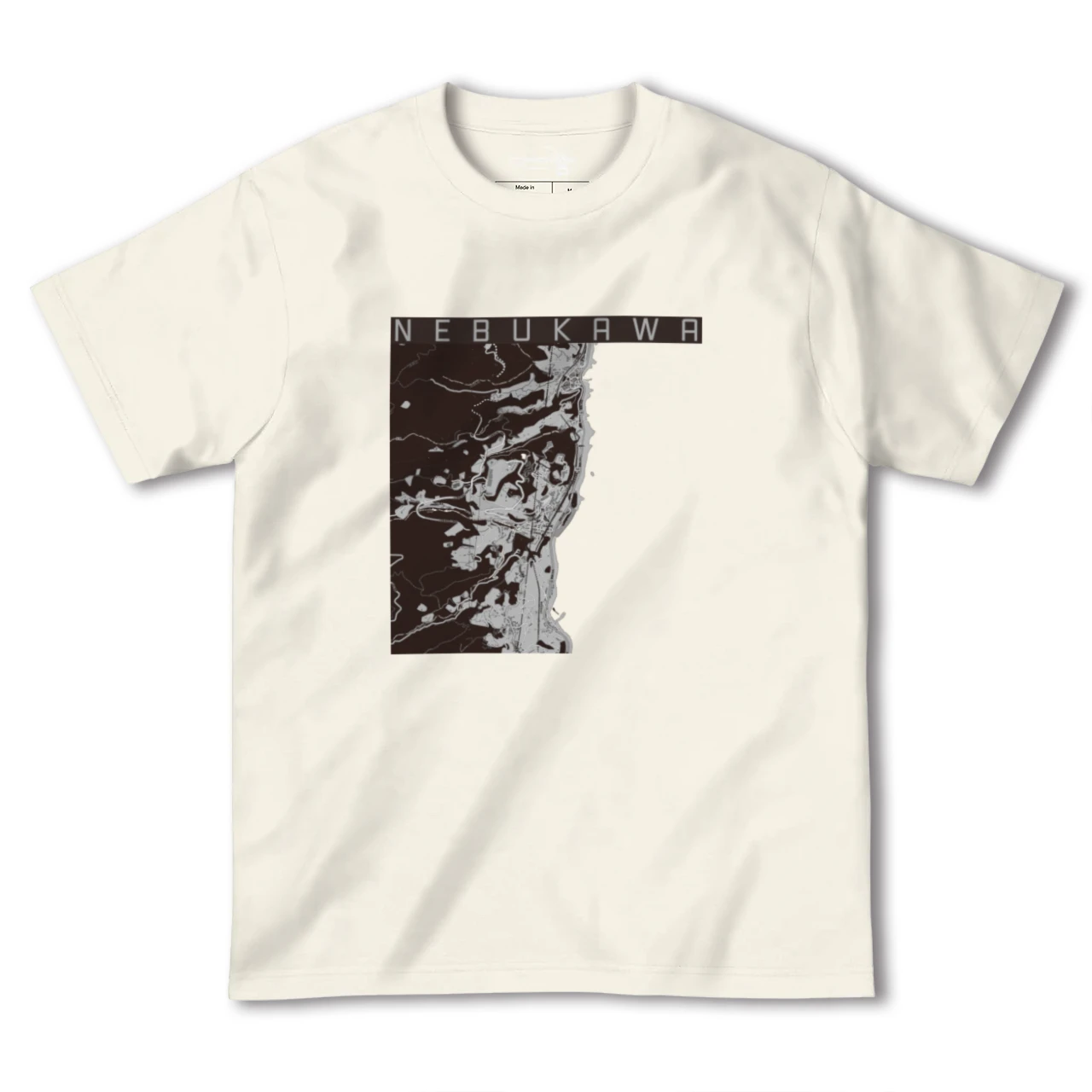 【根府川(神奈川県)】地図柄ヘビーウェイトTシャツ