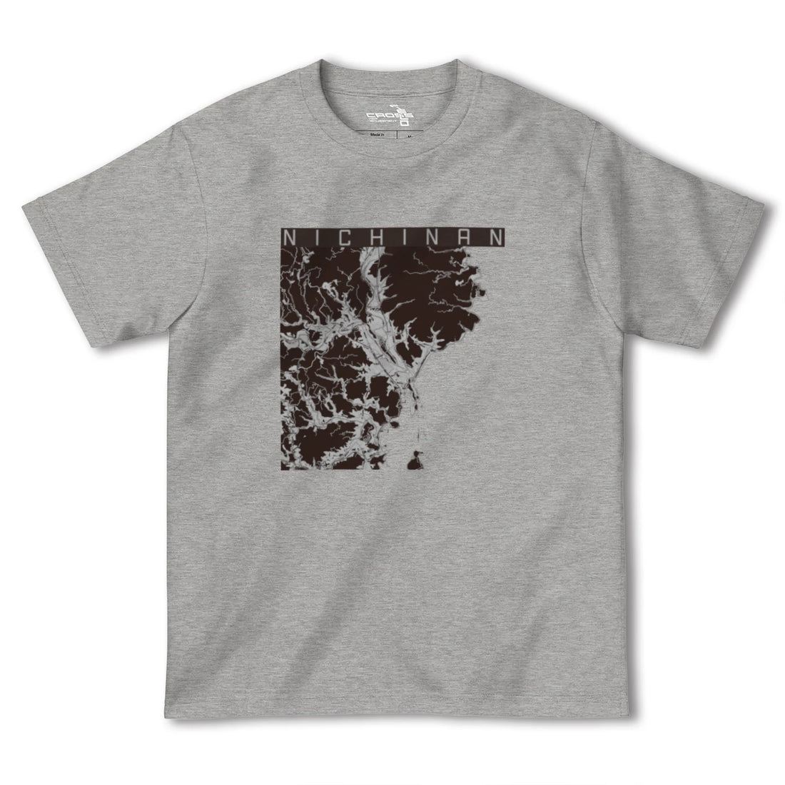 【日南(宮崎県)】地図柄ヘビーウェイトTシャツ