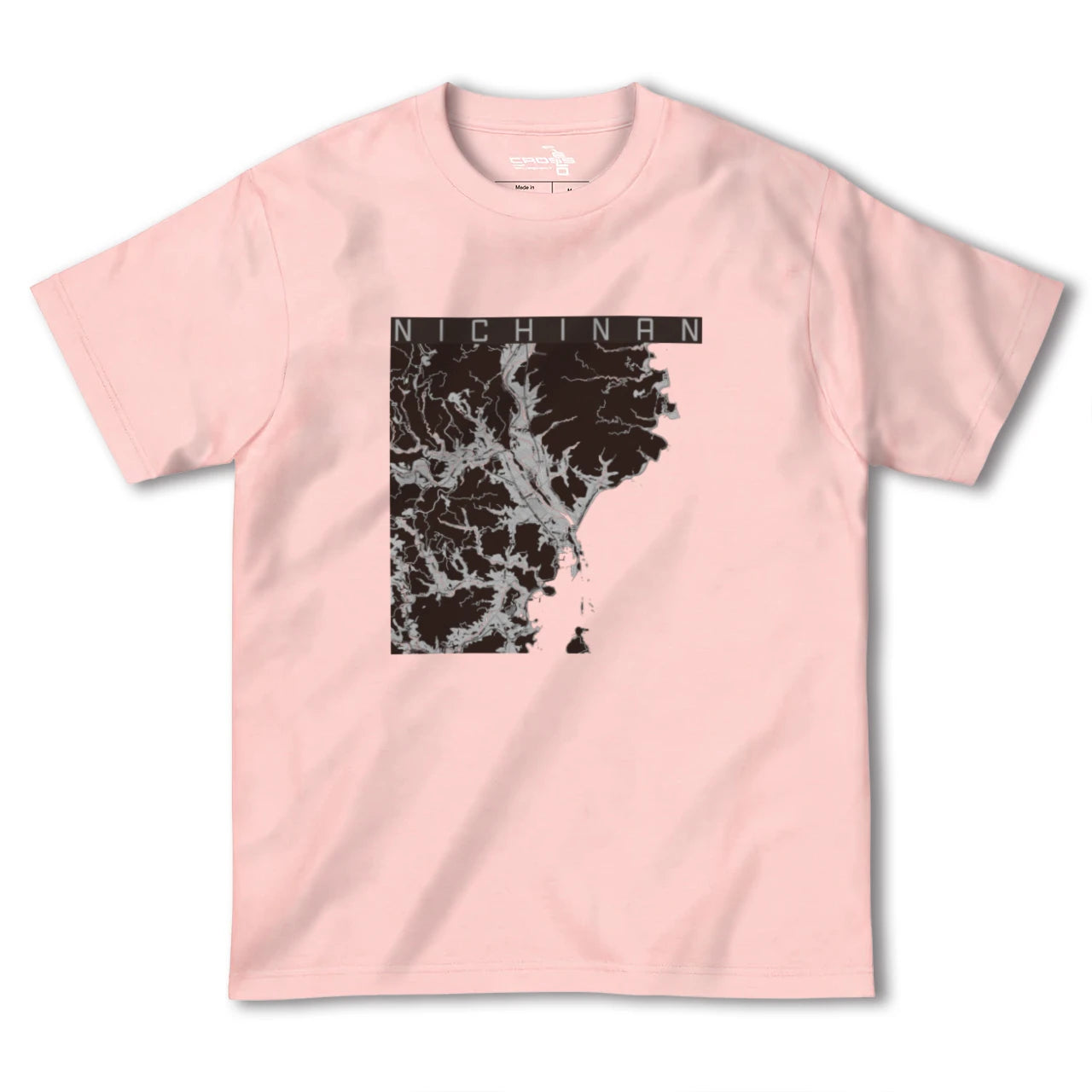 【日南(宮崎県)】地図柄ヘビーウェイトTシャツ