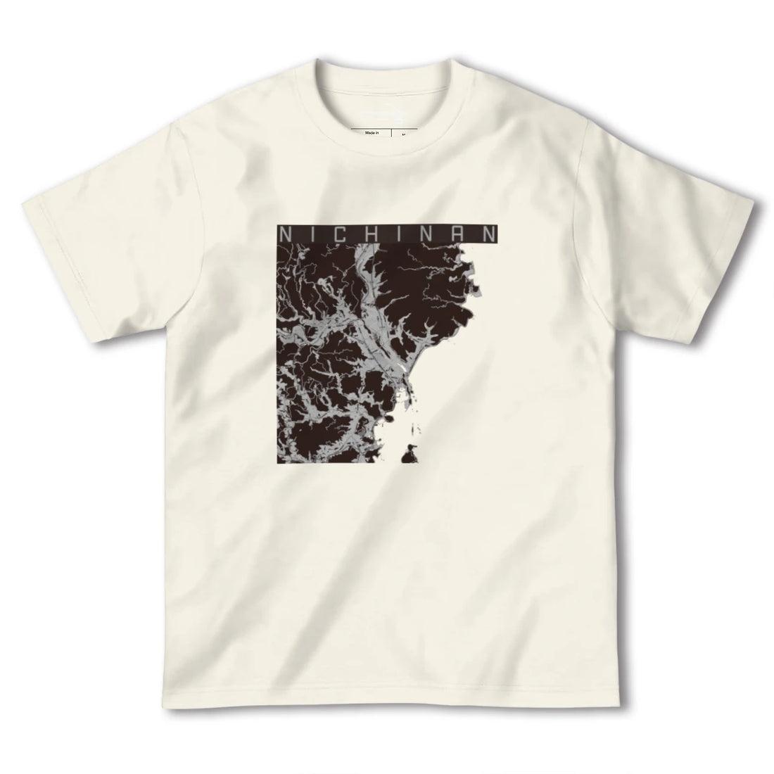 【日南(宮崎県)】地図柄ヘビーウェイトTシャツ