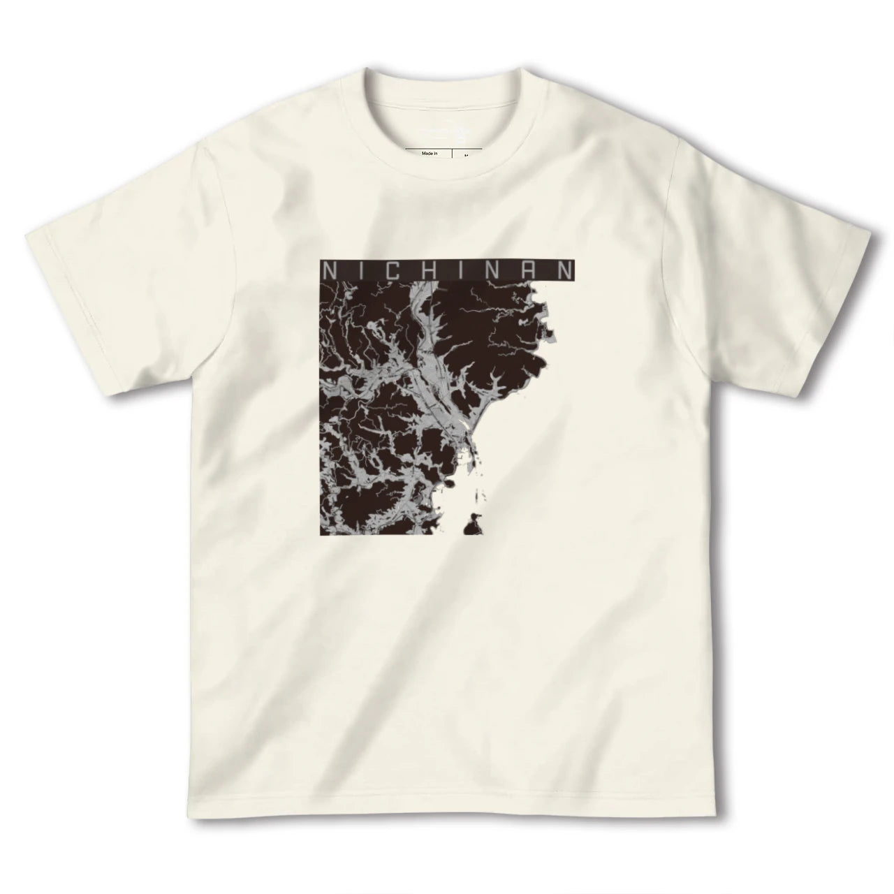 【日南(宮崎県)】地図柄ヘビーウェイトTシャツ