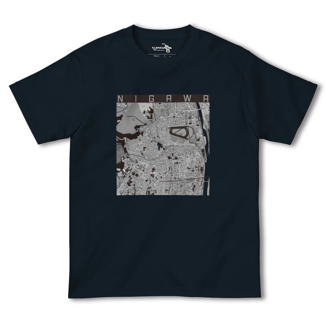 【仁川(兵庫県)】地図柄ヘビーウェイトTシャツ