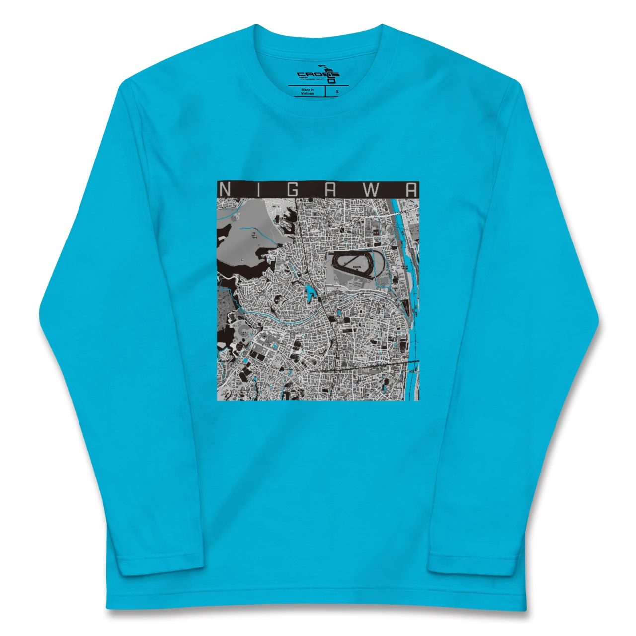 【仁川(兵庫県)】地図柄ロングスリーブTシャツ