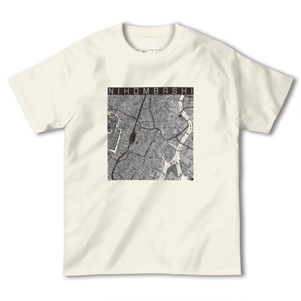 【日本橋(東京都)】地図柄ヘビーウェイトTシャツ