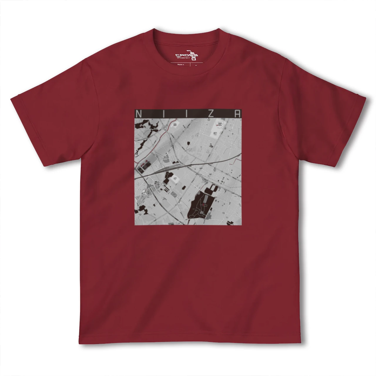 【新座(埼玉県)】地図柄ヘビーウェイトTシャツ