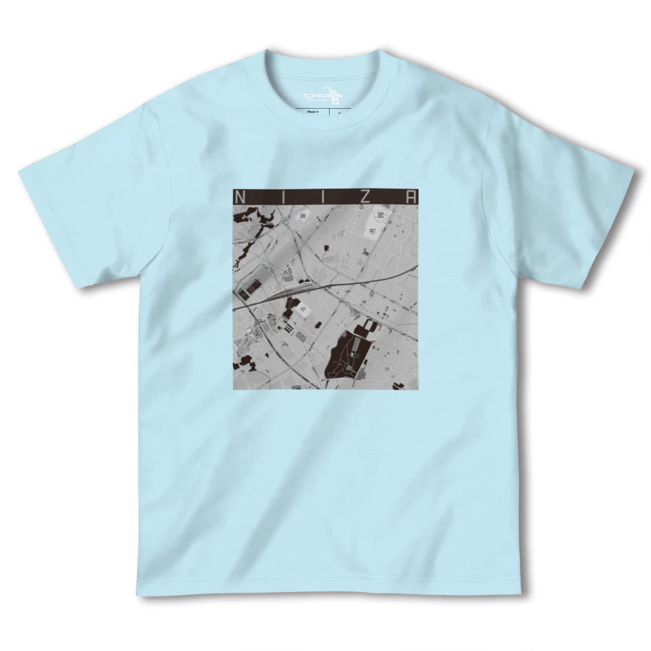 【新座(埼玉県)】地図柄ヘビーウェイトTシャツ