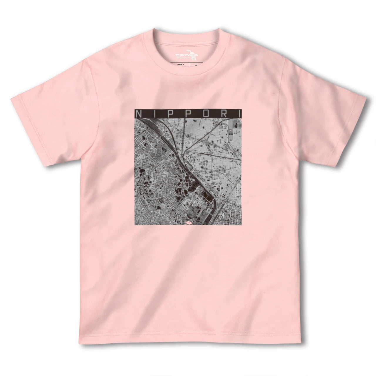 【日暮里(東京都)】地図柄ヘビーウェイトTシャツ