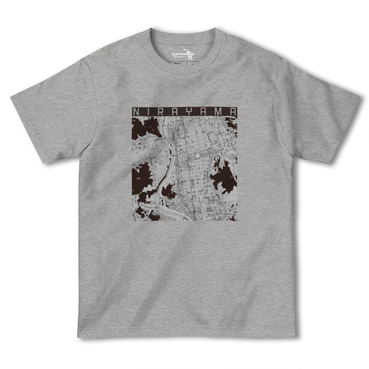 【韮山(静岡県)】地図柄ヘビーウェイトTシャツ