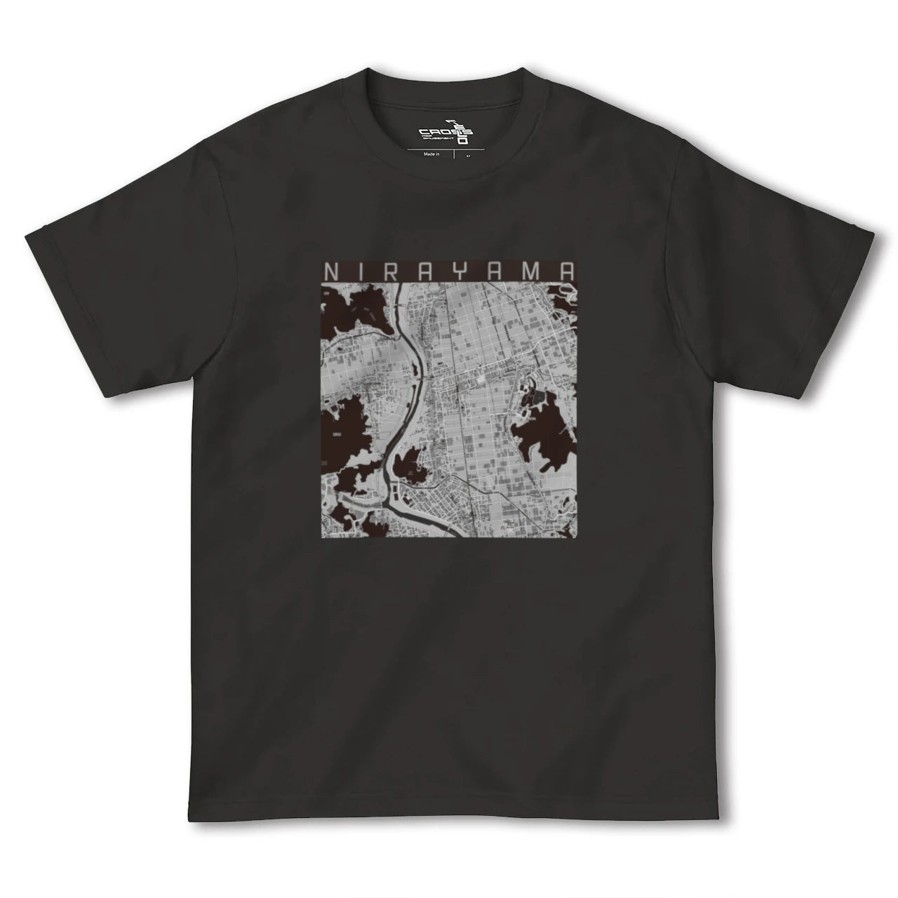 【韮山(静岡県)】地図柄ヘビーウェイトTシャツ