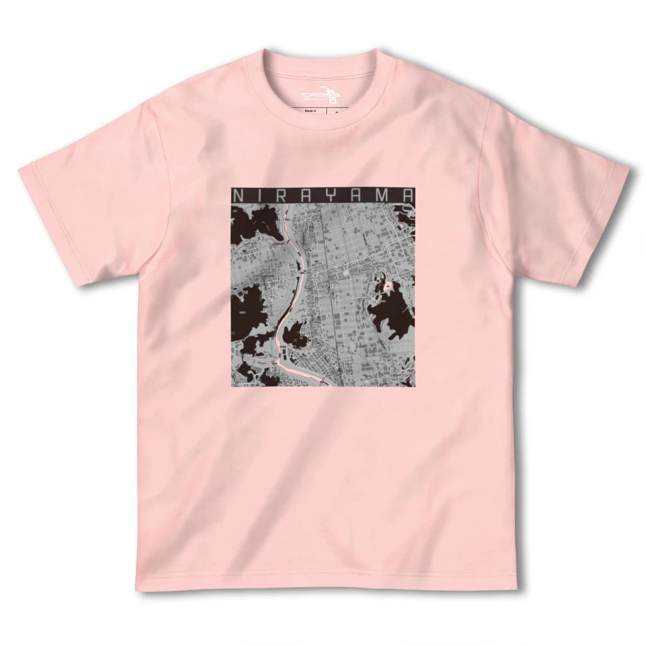 【韮山(静岡県)】地図柄ヘビーウェイトTシャツ
