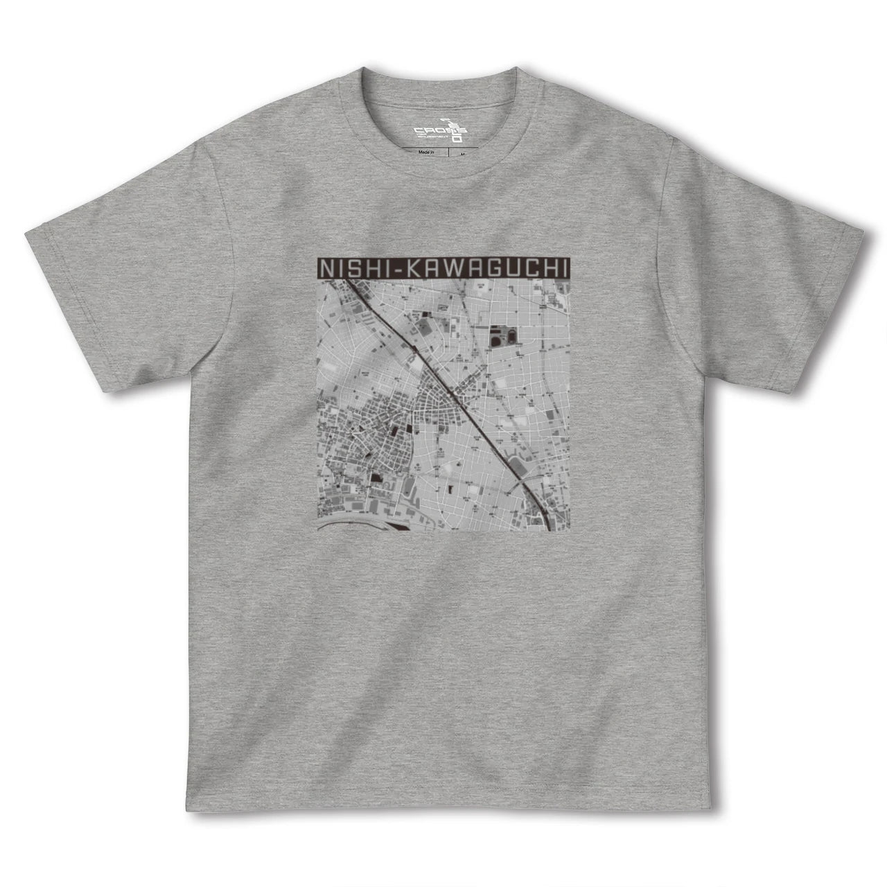 【西川口(埼玉県)】地図柄ヘビーウェイトTシャツ