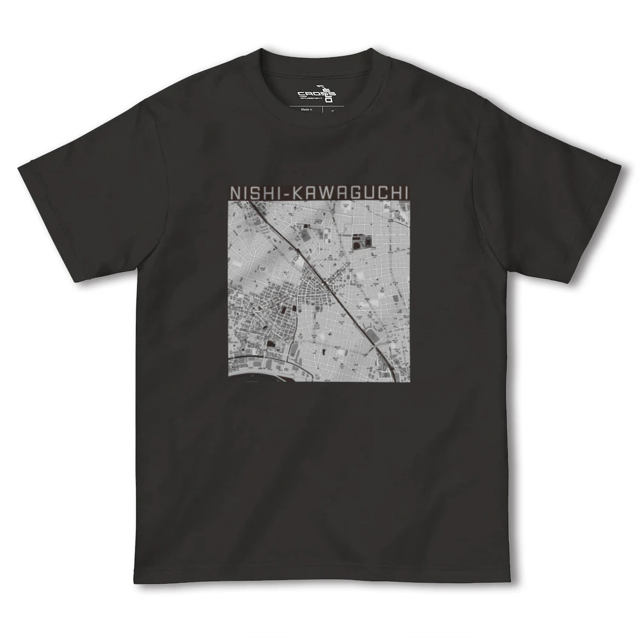 【西川口(埼玉県)】地図柄ヘビーウェイトTシャツ