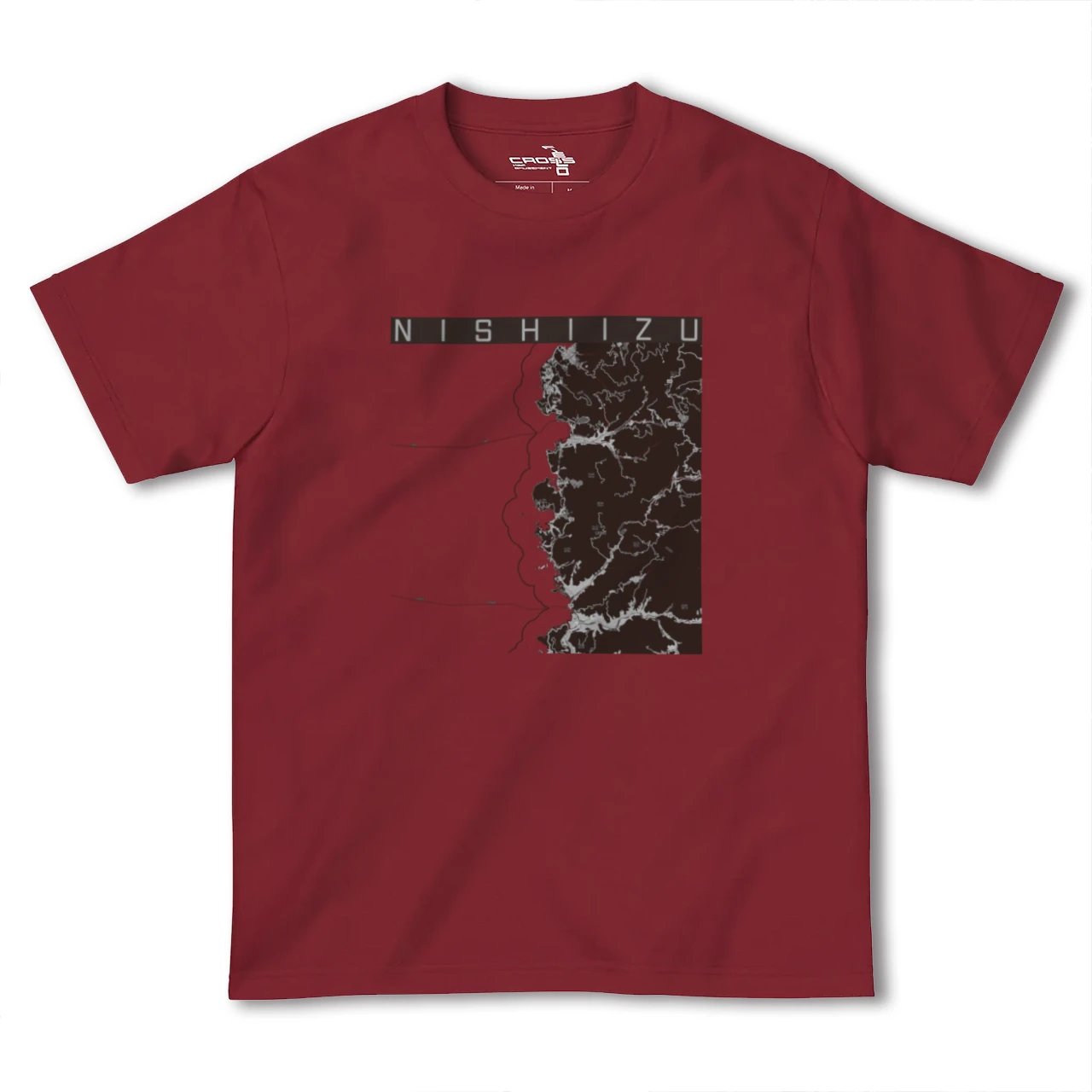 【西伊豆2(静岡県)】地図柄ヘビーウェイトTシャツ