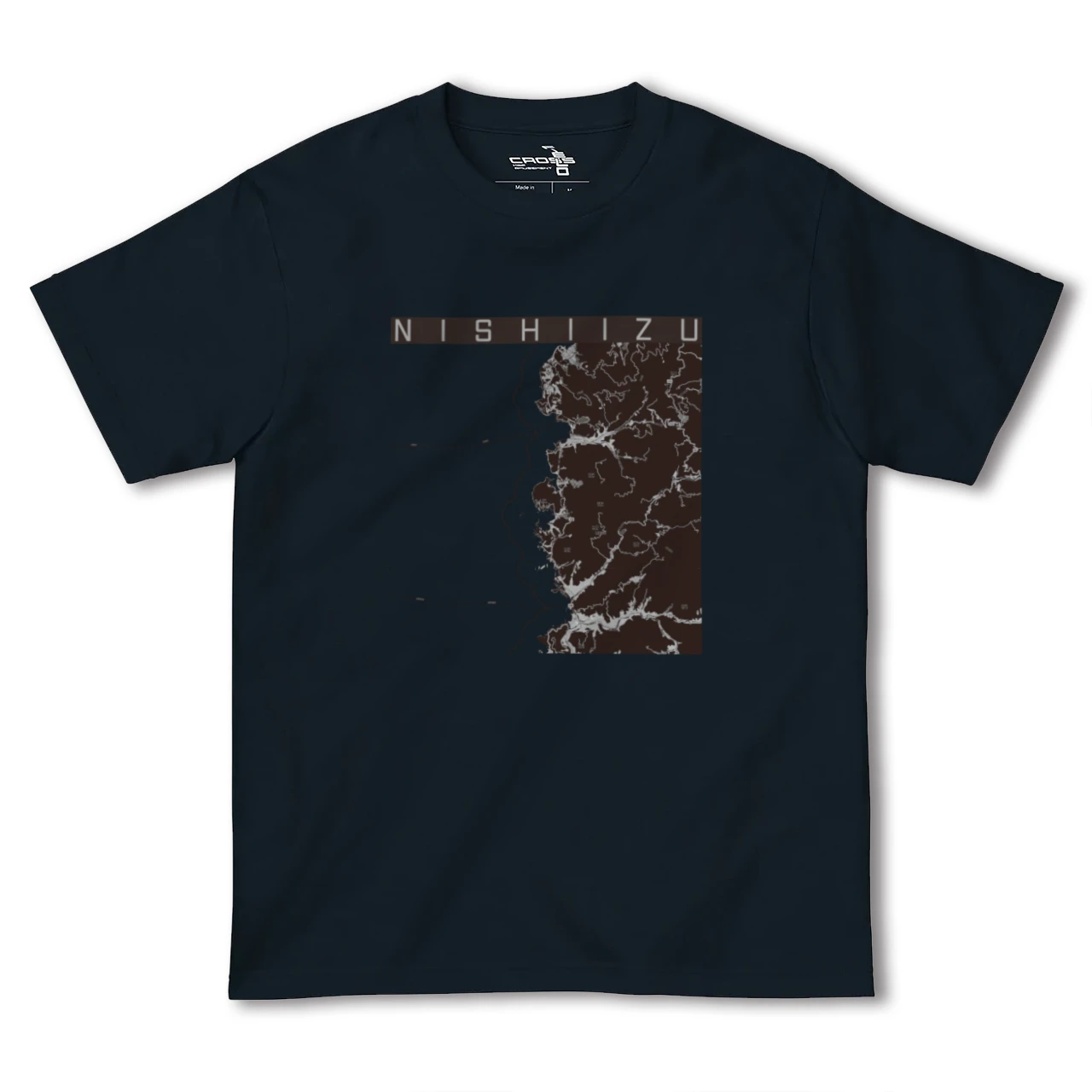 【西伊豆2(静岡県)】地図柄ヘビーウェイトTシャツ