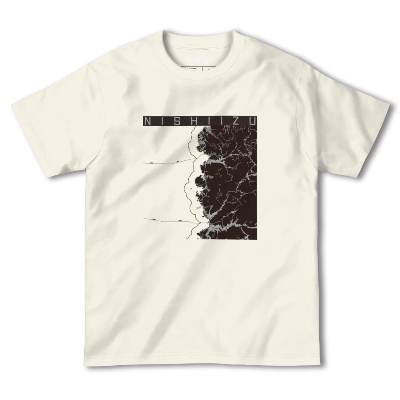 【西伊豆2(静岡県)】地図柄ヘビーウェイトTシャツ