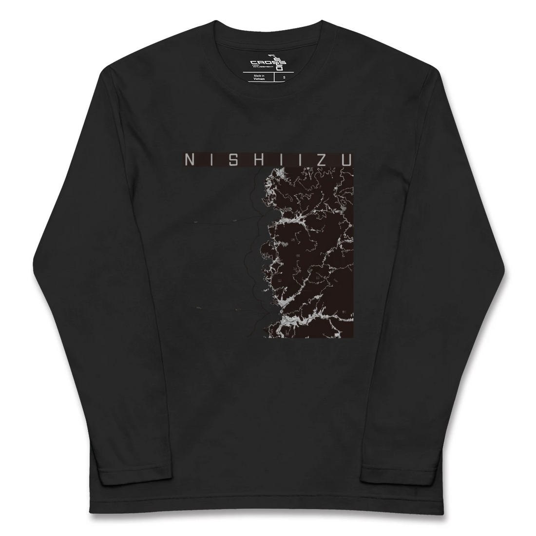 【西伊豆2(静岡県)】地図柄ロングスリーブTシャツ