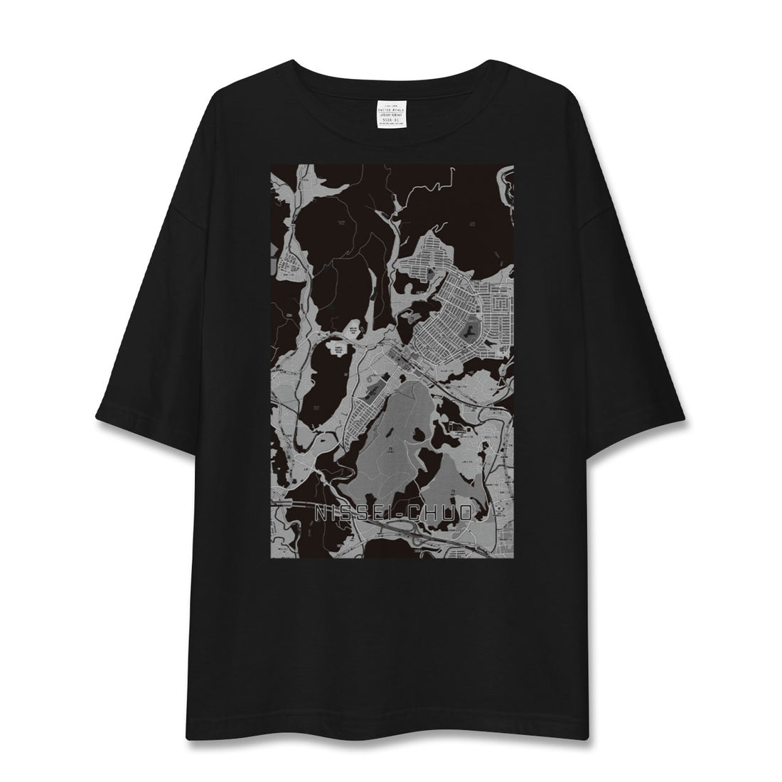 【日生中央(兵庫県)】地図柄ビッグシルエットTシャツ