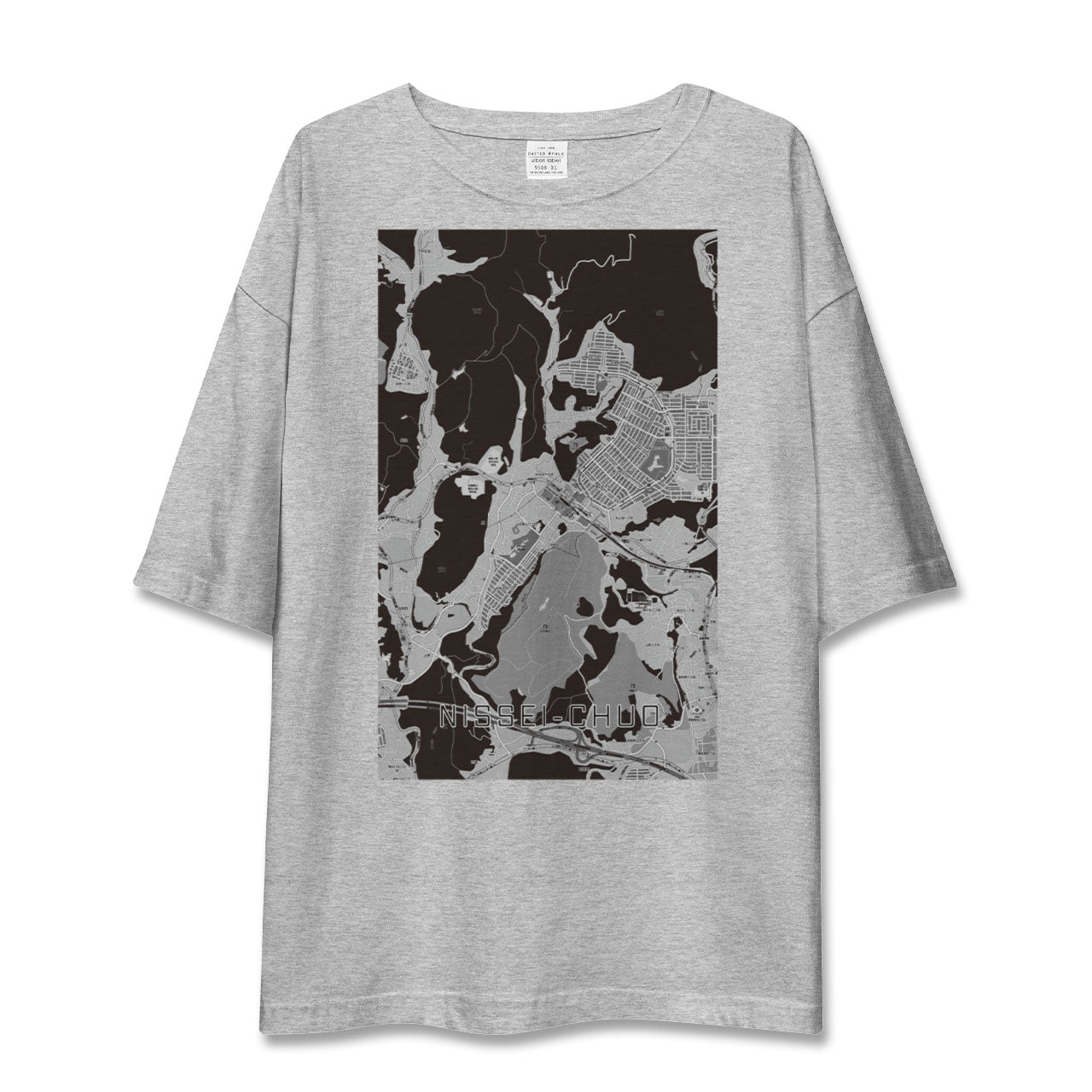 【日生中央(兵庫県)】地図柄ビッグシルエットTシャツ