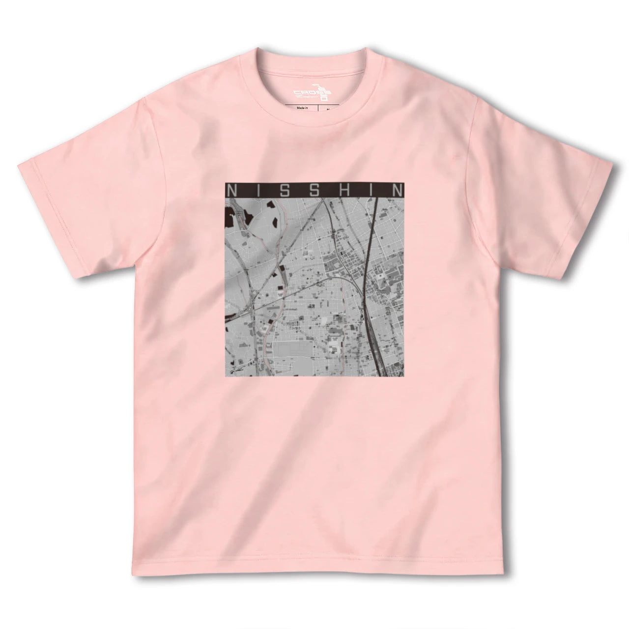 【日進(埼玉県)】地図柄ヘビーウェイトTシャツ