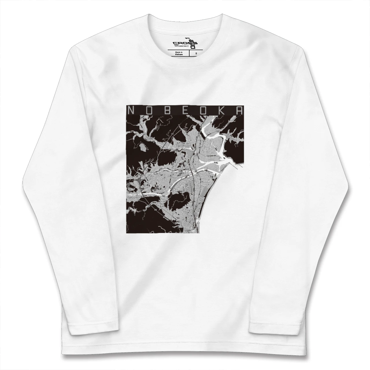 【延岡(宮崎県)】地図柄ロングスリーブTシャツ