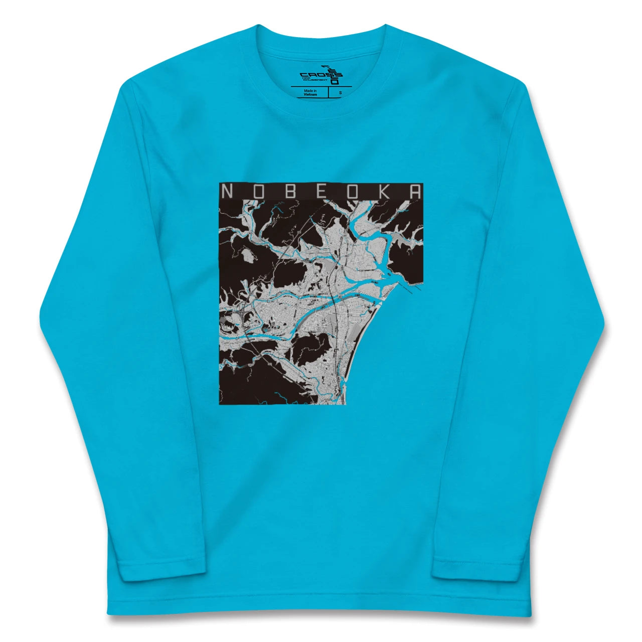 【延岡(宮崎県)】地図柄ロングスリーブTシャツ
