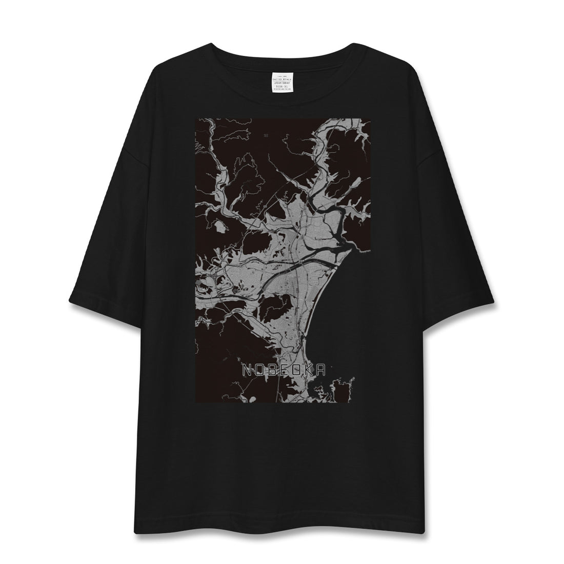 【延岡(宮崎県)】地図柄ビッグシルエットTシャツ