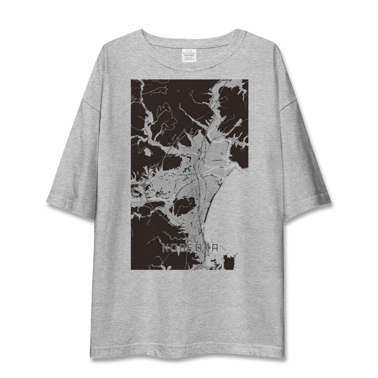【延岡(宮崎県)】地図柄ビッグシルエットTシャツ