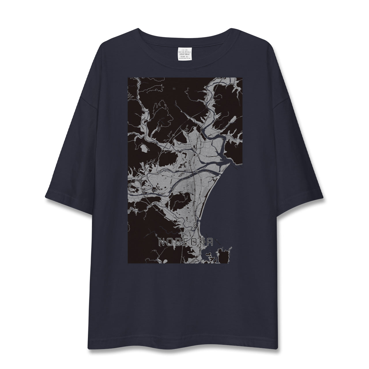 【延岡(宮崎県)】地図柄ビッグシルエットTシャツ