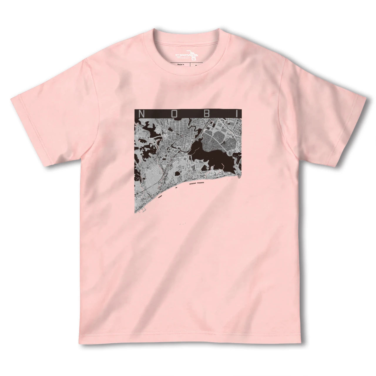 【野比(神奈川県)】地図柄ヘビーウェイトTシャツ